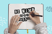 New Collage colored font, a Slab Serif Font by kaer_shop (Thumbnail 11 of 12)