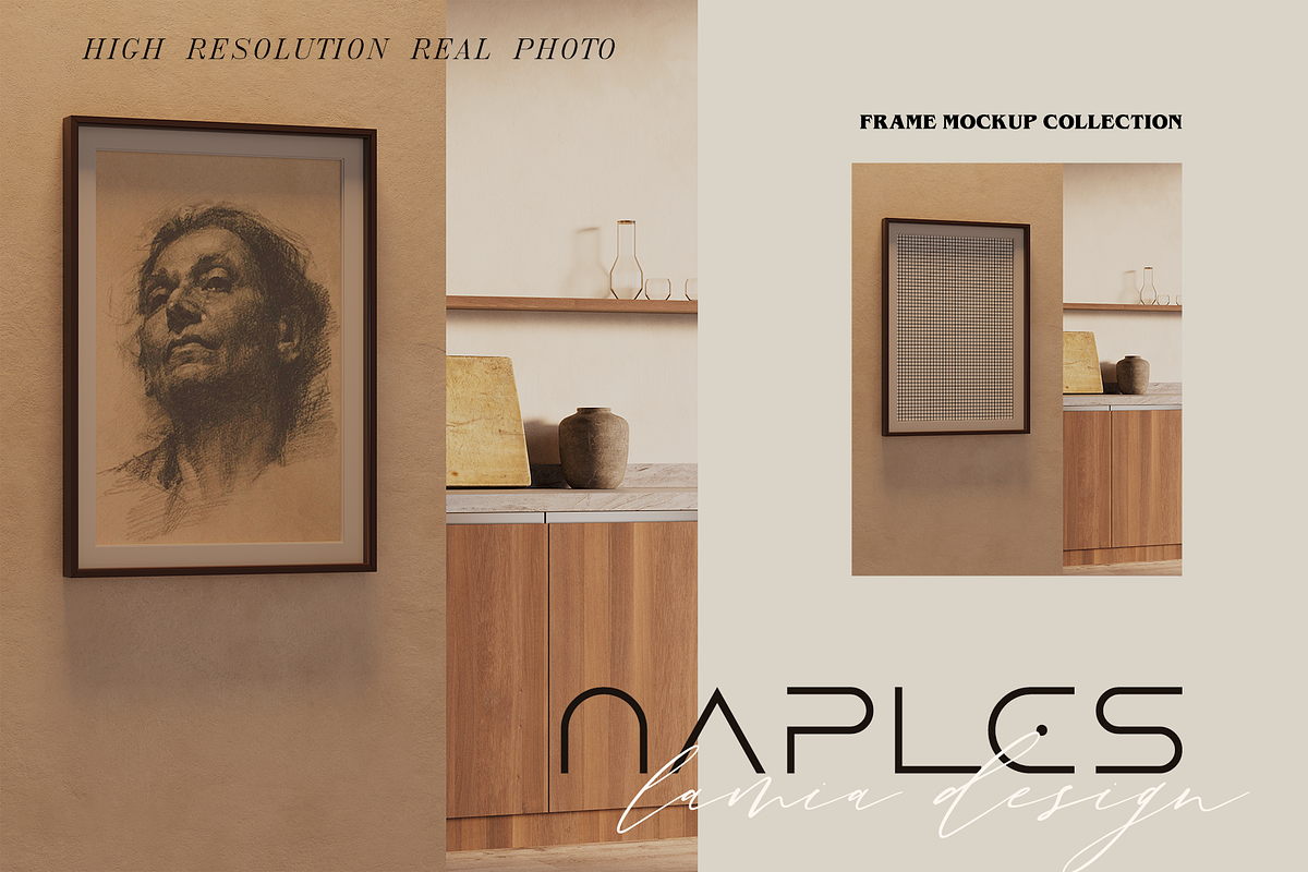 NAPLES Interior & Frame Mock-up, a Household Mockup by LAMIA DESIGN (Photo 7 of 16)