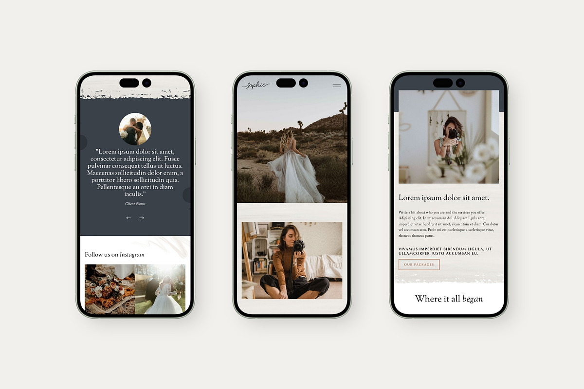 Squarespace 7.1 Template: Sophie, a Squarespace Template by Big Cat Creative (Photo 4 of 4)