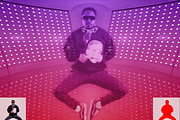 Retro Hologram Effect PS Action, an Action Add-On by Studio Retouch (Thumbnail 4 of 12)