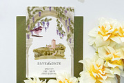 European Spring Garden Watercolor, a Decorative Illustration by Mio Buono (Thumbnail 6 of 13)