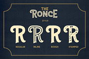 Ronce - Vintage Display Font, a Serif Font by Bentype Studio (Thumbnail 2 of 7)