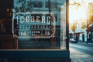 Window Logo Mockup