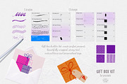 Gift Box Builder Kit for Procreate, a Brush Add-On by White Lane Studio (Thumbnail 2 of 8)