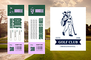 Golf Icon Set, a Sport Illustration by Veyla (Thumbnail 7 of 9)