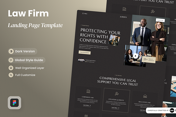 Juridex - Law Firm Landing Pages preview 5