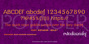 Potager™, a Sans Serif Font by MINDCANDY (Thumbnail 3 of 5)