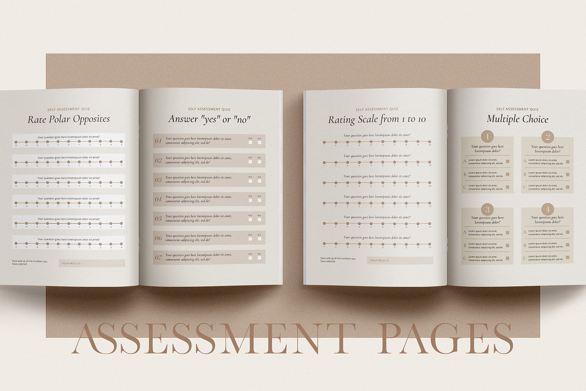 Elegant Workbook Template CANVA, a Magazine Template by Studio Loire (Photo 16 of 28)
