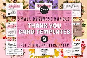 Thank You Card For Small Business #1