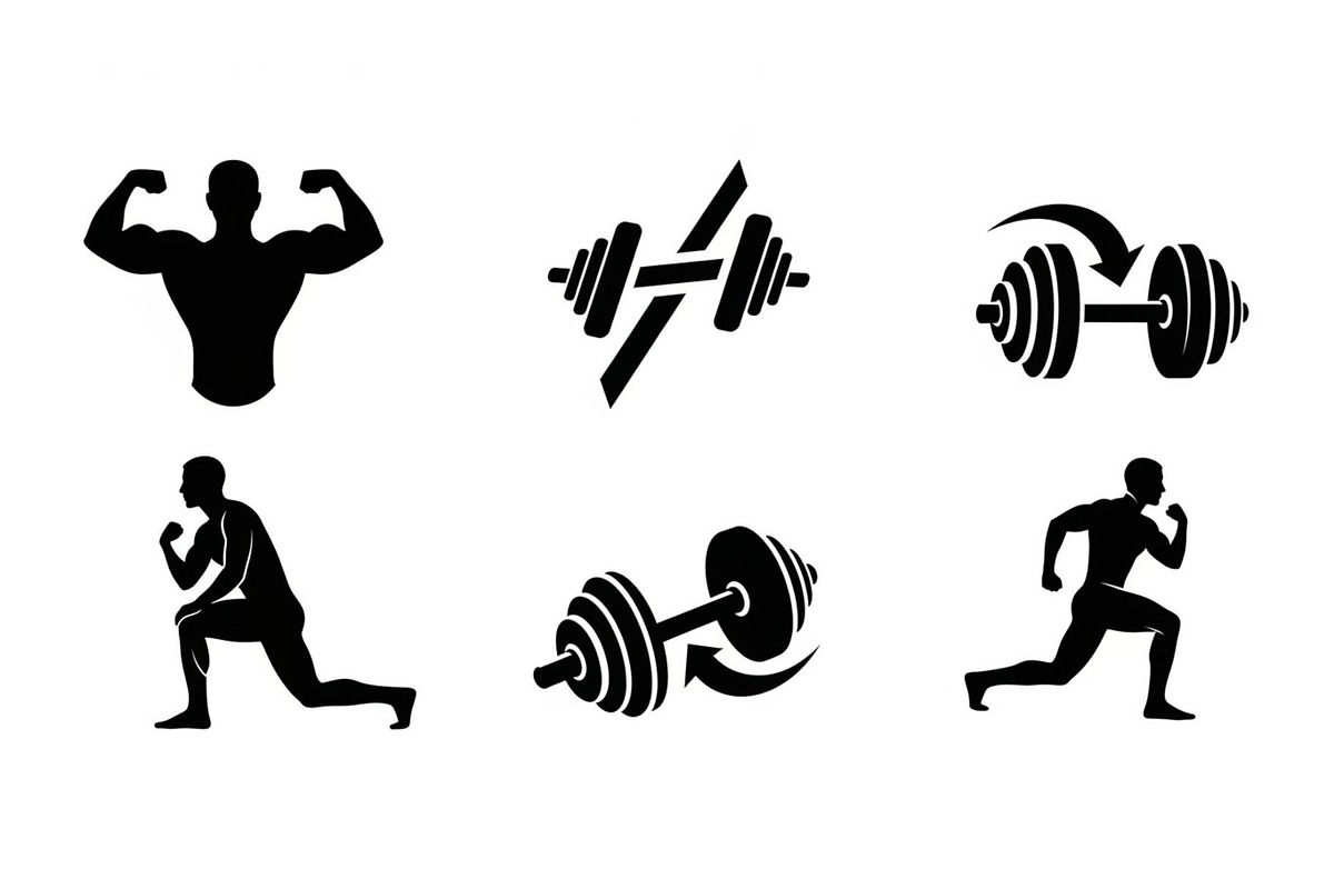 Ultimate Fitness Gym Vector Bundle, an Illustration by Creativeshirt (Photo 19 of 51)