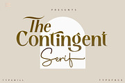 Contingent Font Duo, a Serif Font by Typehill (Thumbnail 1 of 7)