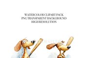 20 Quirky Baseball Dog Clipart, a Decorative Illustration by Pati Charm Studio (Thumbnail 4 of 8)