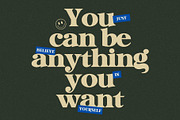 Avedoria Retro Feel Serif Font, a Serif Font by Heinzel Std (Thumbnail 6 of 12)