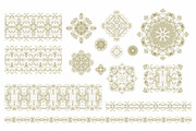 Ornamental borders,mandalas,rosettes, a Pattern Graphic by Dainia (Thumbnail 1 of 2)