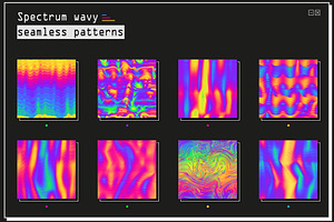 Spectrum Lines Patterns.