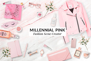 Millennial pink custom scene creator