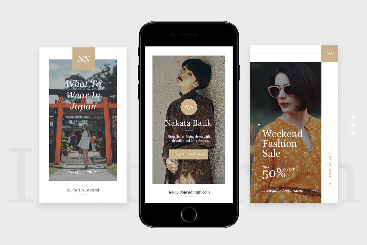 10 Instagram Stories, a Social Media Template by rubirubiko (Photo 4 of 5)