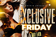 Night Club Party Flyer Template, a Flyer Template by Hotpin (Thumbnail 3 of 3)