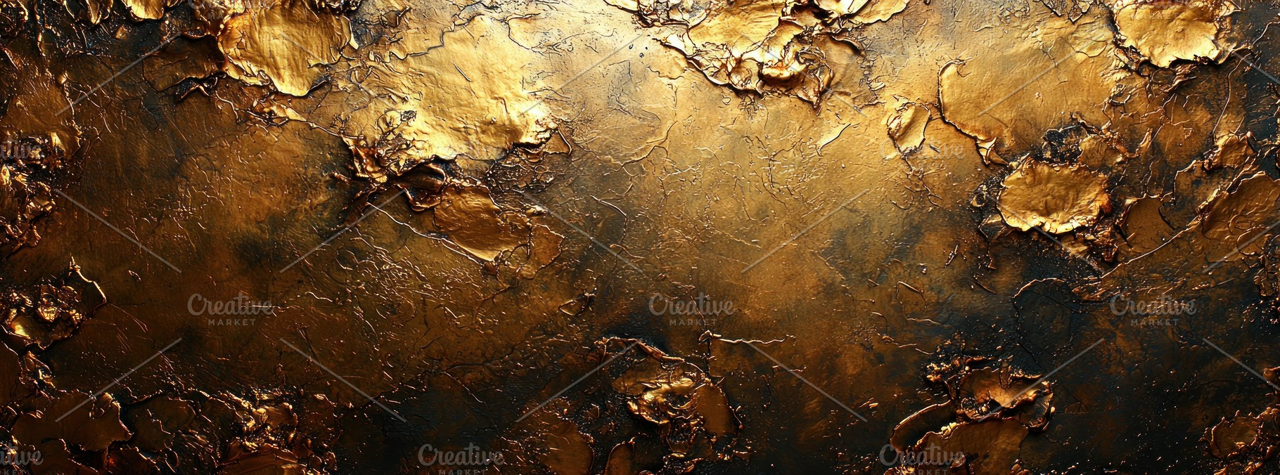 Golden abstract metallic texture with embossed surface and dark shadows in arti, an Abstract Photo by José Manuel Gelpi