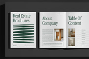 White Modern Real Estate Brochure, a Brochure Template by Neermana (Thumbnail 2 of 10)