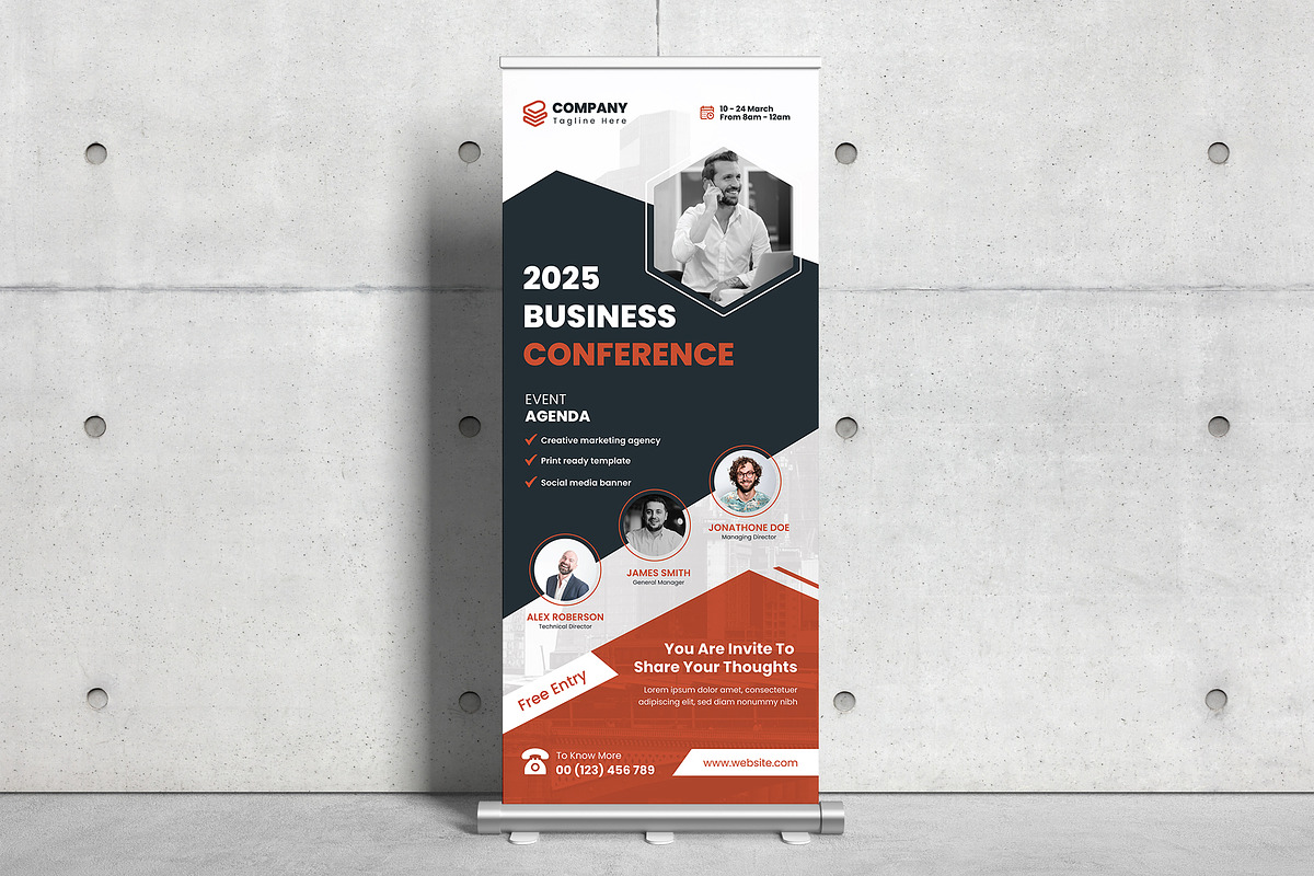 Conference Roll-up Banners