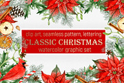 Christmas Clip art, an Illustration by ARTVracovska (Thumbnail 1 of 6)