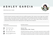 Resume CV Template for Word, a Resume Template by GResume (Thumbnail 7 of 9)