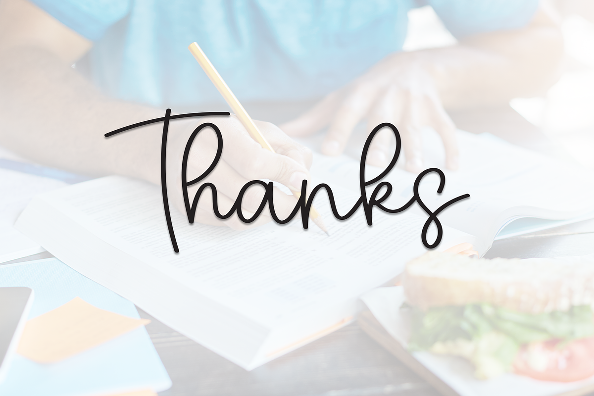 Underline | Script Font, a Handwritten Font by Scratchones (Photo 9 of 9)