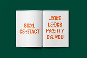 ED Nimpkish - Combination Typeface, a Sans Serif Font by Emyself Design (Thumbnail 7 of 10)