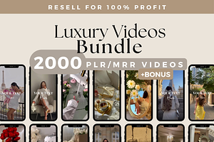 Instagram Luxury Reels Video Bundle