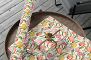 Vintage Tulip Seamless Pattern, a Pattern Graphic by elfy creative (Thumbnail 5 of 7)