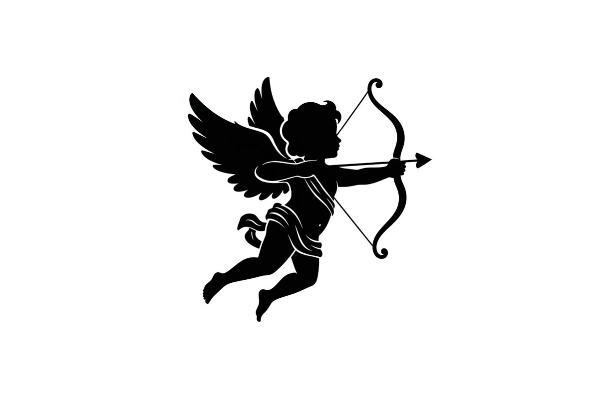 Cupid Angel Valentine Vector Bundle, an Illustration by jahid234 (Photo 2 of 47)