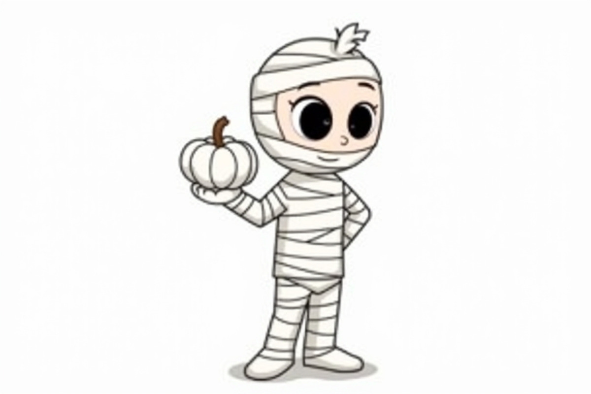 Halloween Ghost & Skeleton Art, an Illustration by hafijul (Photo 17 of 26)