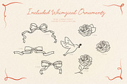 Rosy Cheeks | Romantic font duo, a Handwritten Font by Brandear Design (Thumbnail 14 of 16)