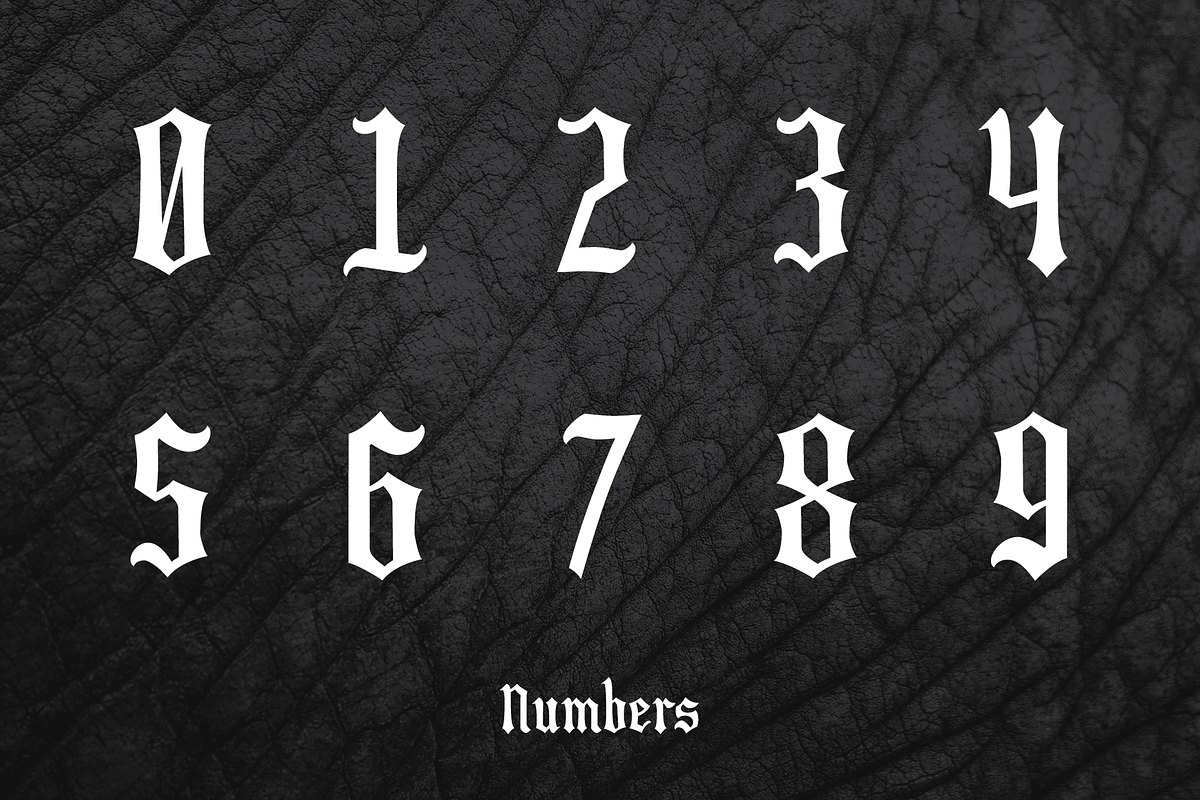 Victor Gothic, a Blackletter Font by EW Type Foundry (Photo 8 of 13)