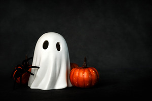 Halloween concept background, a Holiday Photo by esthermm