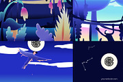 Jungle And Night Sky Logo | DaVinci, a Templates & Theme by FlashFXbox (Thumbnail 1 of 2)