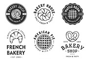 Bakery Logo, Pattern, Template Set, a Branding & Logo Template by Akimo Mia (Thumbnail 2 of 10)
