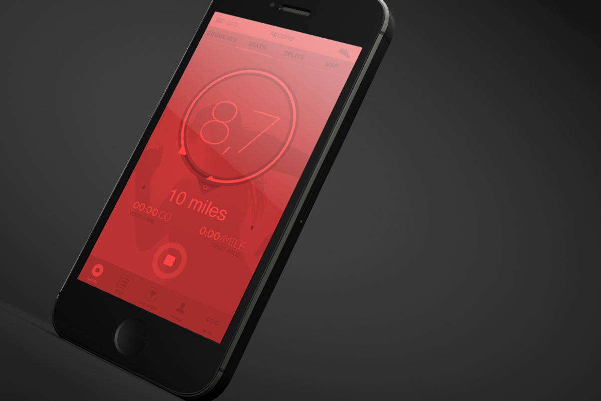 iPhone 5S Mock ups, an iPhone Mockup by Aldo (Photo 4 of 5)