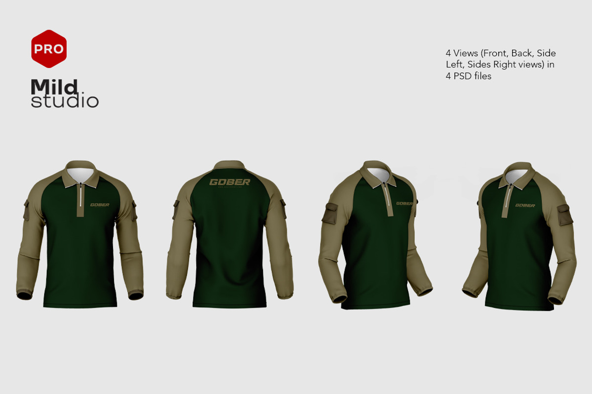 Tactical Army Mockup, a Shirt Mockup by Mildstudio (Photo 6 of 8)