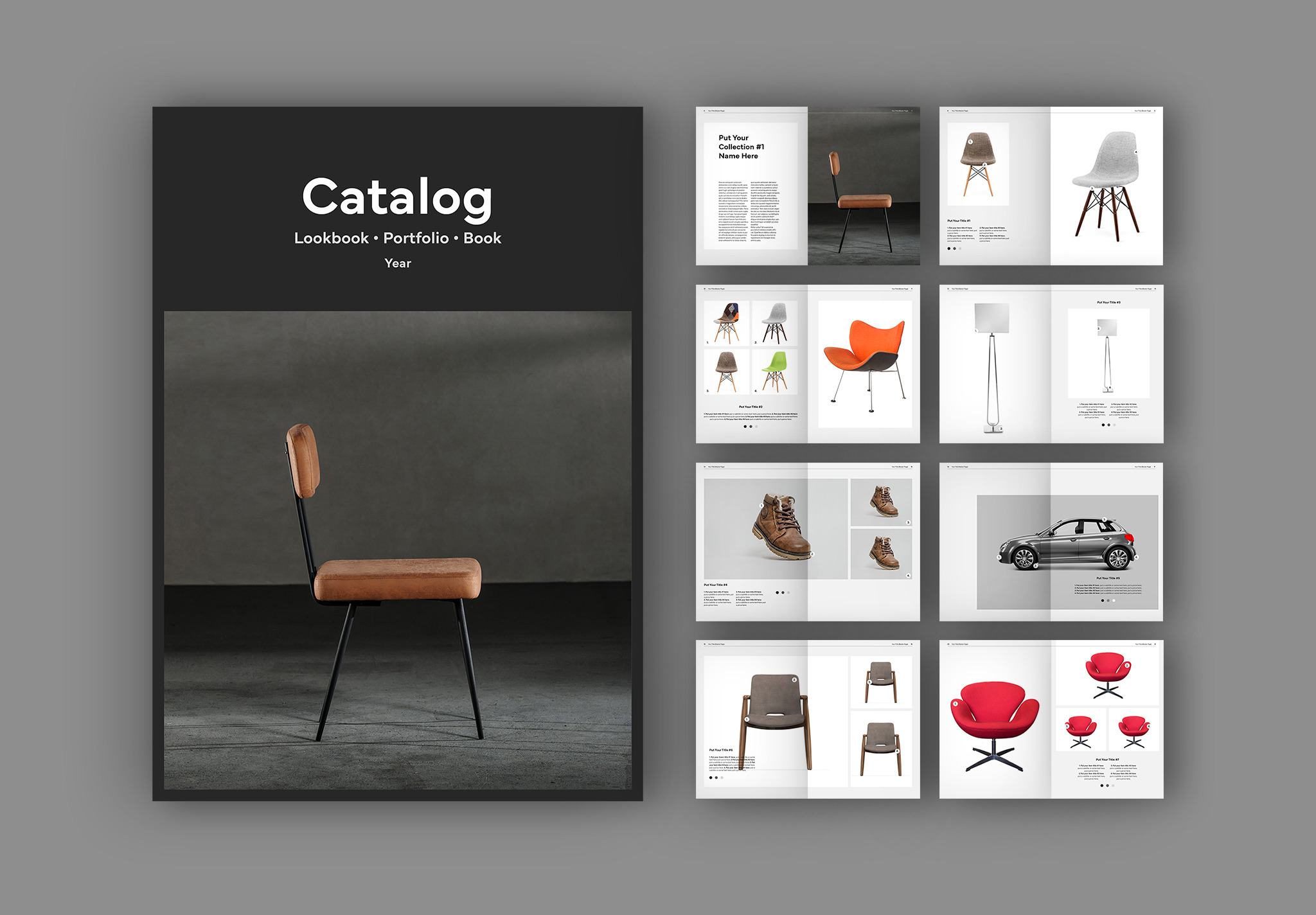 Catalog Product Layout, a Brochure Template by tomsarraipodesign