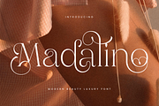 Madalino - Modern Beauty Luxury Font, a Serif Font by Sensatype (Thumbnail 1 of 12)
