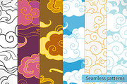 Big collection of oriental ornaments, a Background Graphic by Nadia Murash (Thumbnail 2 of 5)