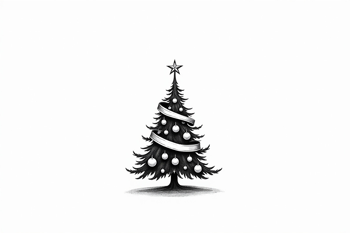 Holiday Window Christmas Tree Bundle, an Illustration by Amazin_art (Photo 14 of 21)