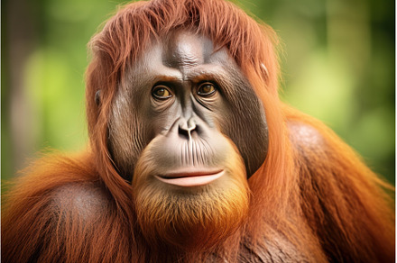 Timeless Orangutan portrait, an Animal Photo by Ylivdesign