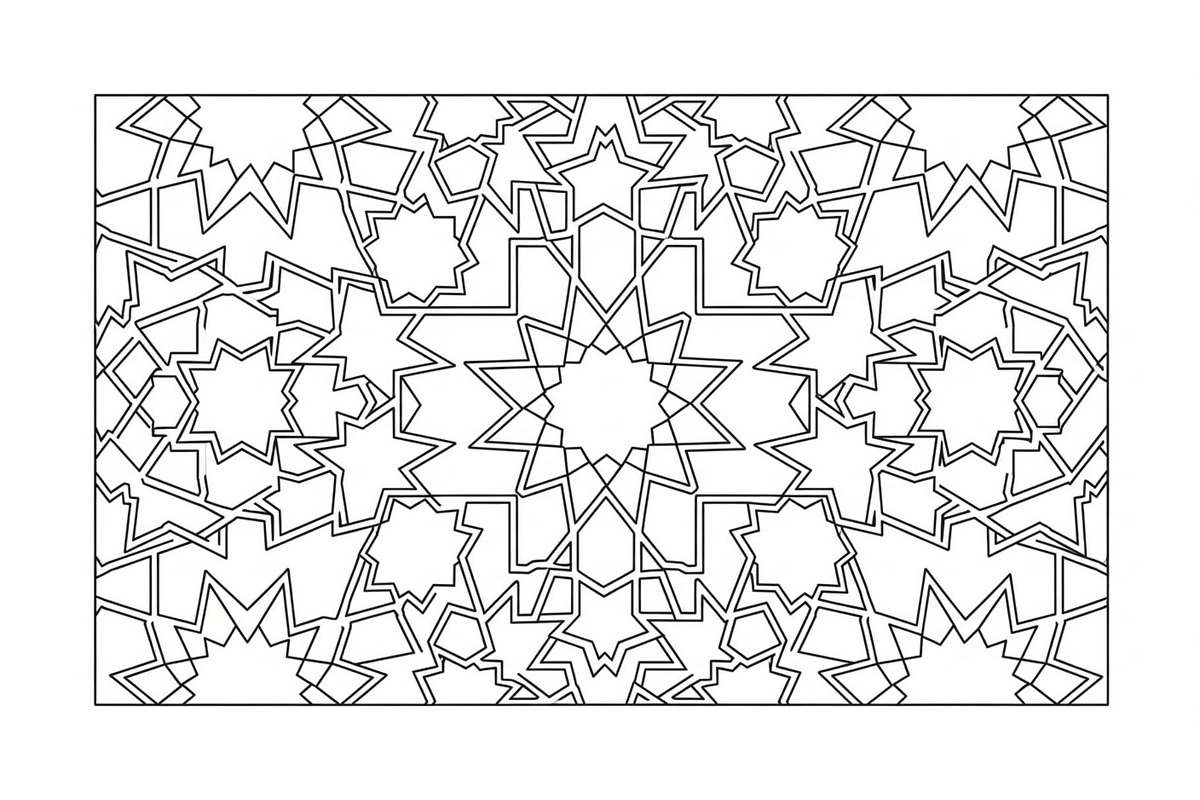 Islamic Mandala Geometric Bundle, an Illustration by Gaye Art (Photo 51 of 51)