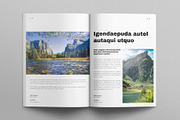 Nature Magazine Template, a Magazine Template by E-Type (Thumbnail 4 of 7)