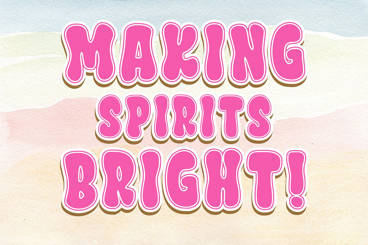 Reindeer Colorful, a Font by Limited.studio (Photo 4 of 6)