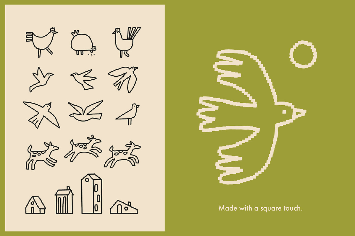Blooms & Bits: Pixel-Inspired Art, an Object Illustration by Olly Kava (Photo 6 of 12)