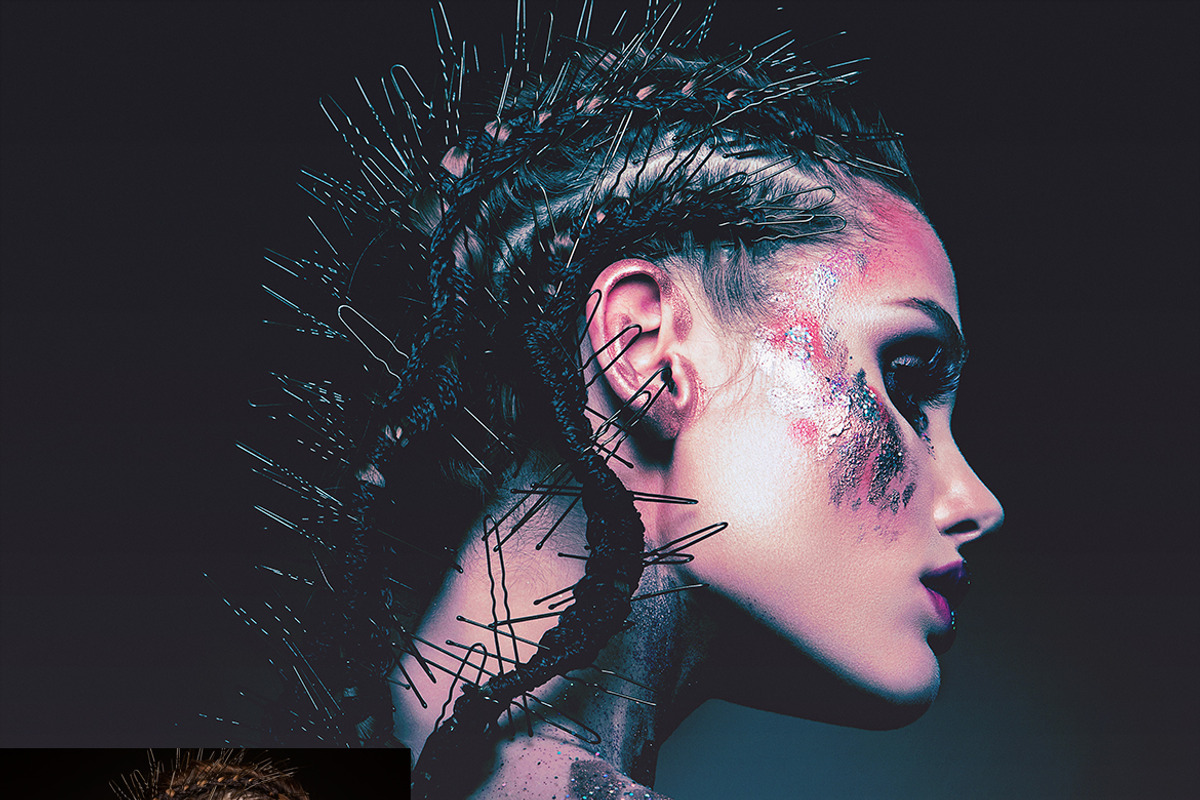 Electric Dreams Photoshop Action, an Action Add-On by SimplDesign (Photo 3 of 10)